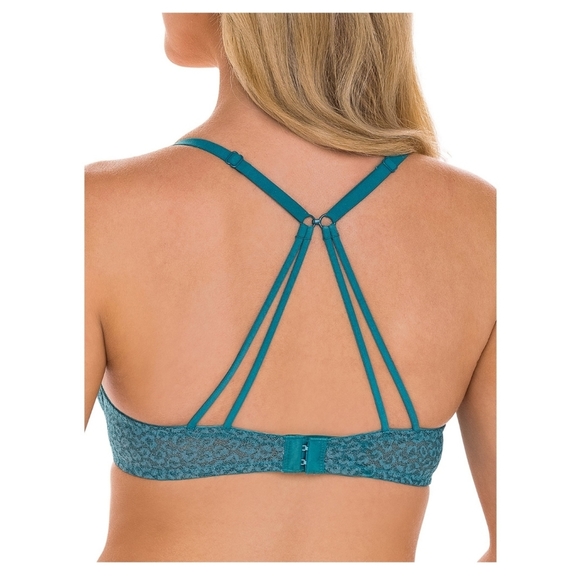 No Boundaries NWT All Over Push Up with a Lace Design Adjustable Straps 1012 - Picture 4 of 5